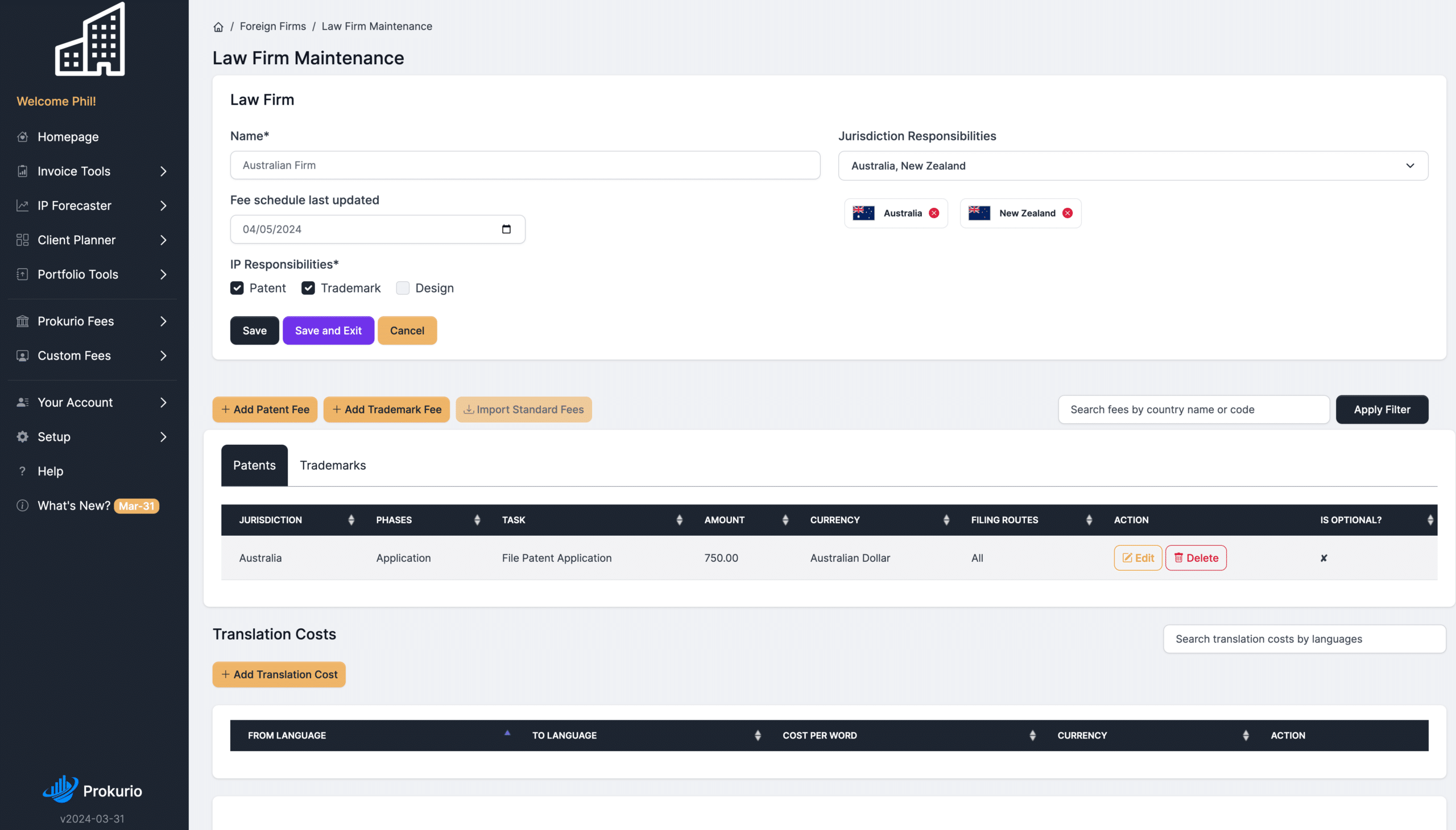 IP Forecaster